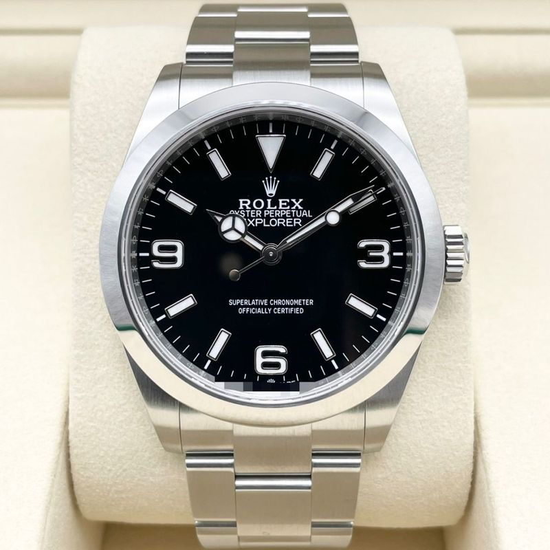 ロレックス エクスプローラー 224270 ブラック ステンレススチール 40mm