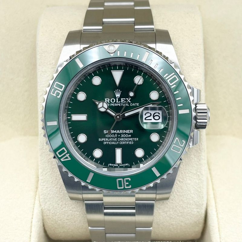 ロレックス サブマリーナ デイト 116610LV ハルク グリーン 40mm