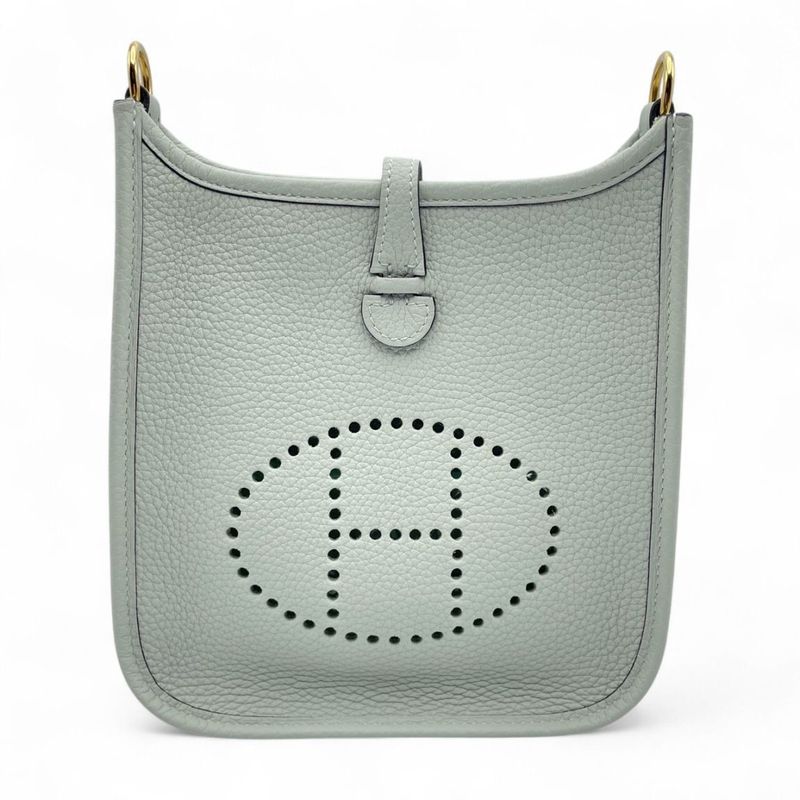 エルメス ミニエヴリン アマゾーヌ TPM グリネヴェ トリヨンクレマンス ゴールド金具 B刻印