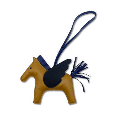HERMES ロデオチャーム　刻印あり　美品 HERMES エルメス ロデオチャーム ペガサスMM チャーム 刻印：Z