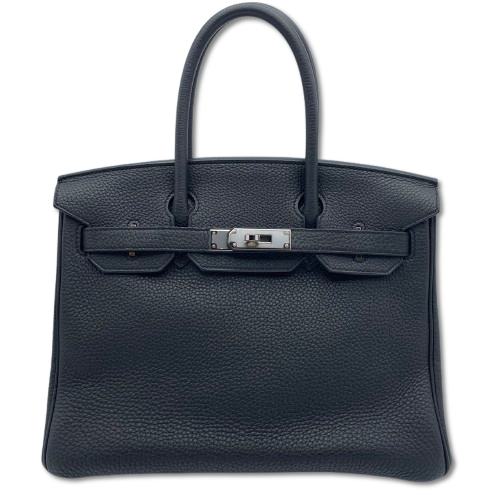 エルメス バーキン 30 ノワール トゴ シルバー金具 D刻印 - ブランド品 エルメス バーキン 30 ノワール トゴ シルバー金具 D刻印 - ブランド品