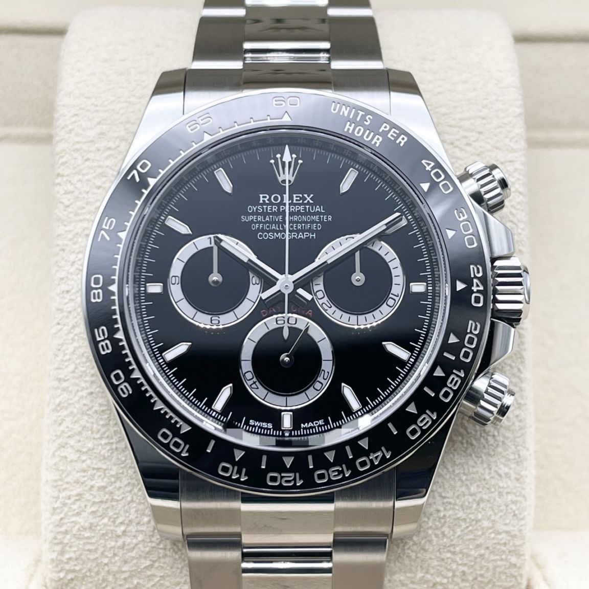 ROLEX デイトナ ブラック ステンレス ロレックス デイトナ ステンレス 黒 Y番 - 腕時計専門店THE