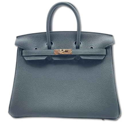 エルメス バーキン 25 ヴェールマングローブ トゴ シャンパンゴールド金具 K刻印