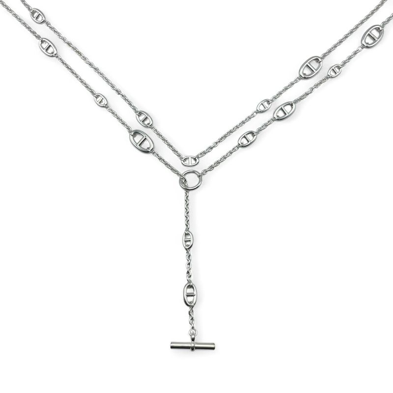 エルメス ファランドール ネックレス 160cm シルバー925