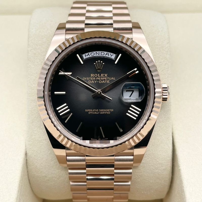 ロレックス デイデイト 228238 グリーンオンブレ プレジデントブレスレット 40mm