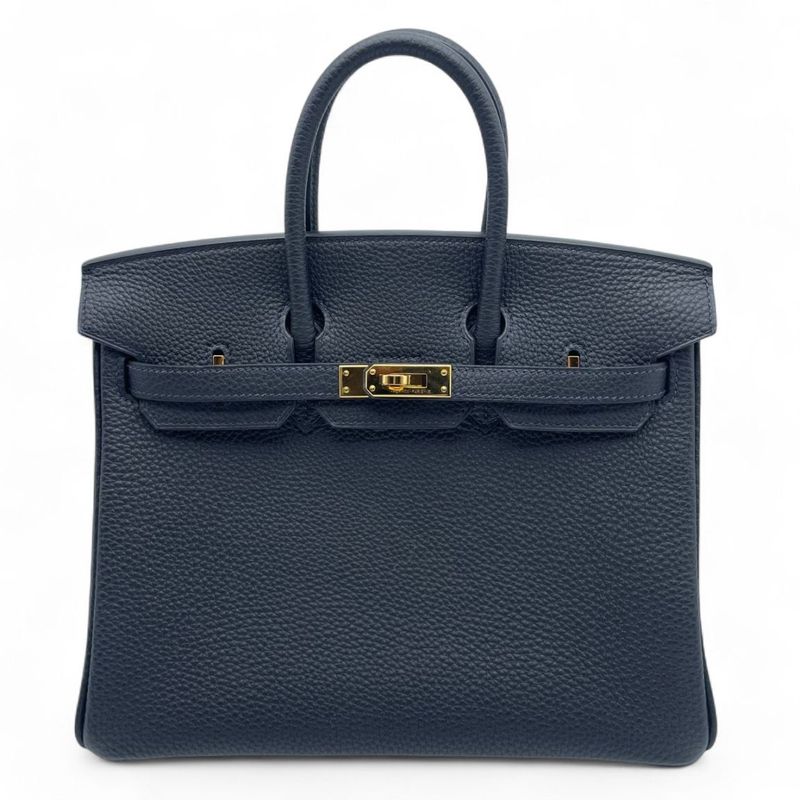 エルメス バーキン 25 キャバン トゴ ゴールド金具 U刻印