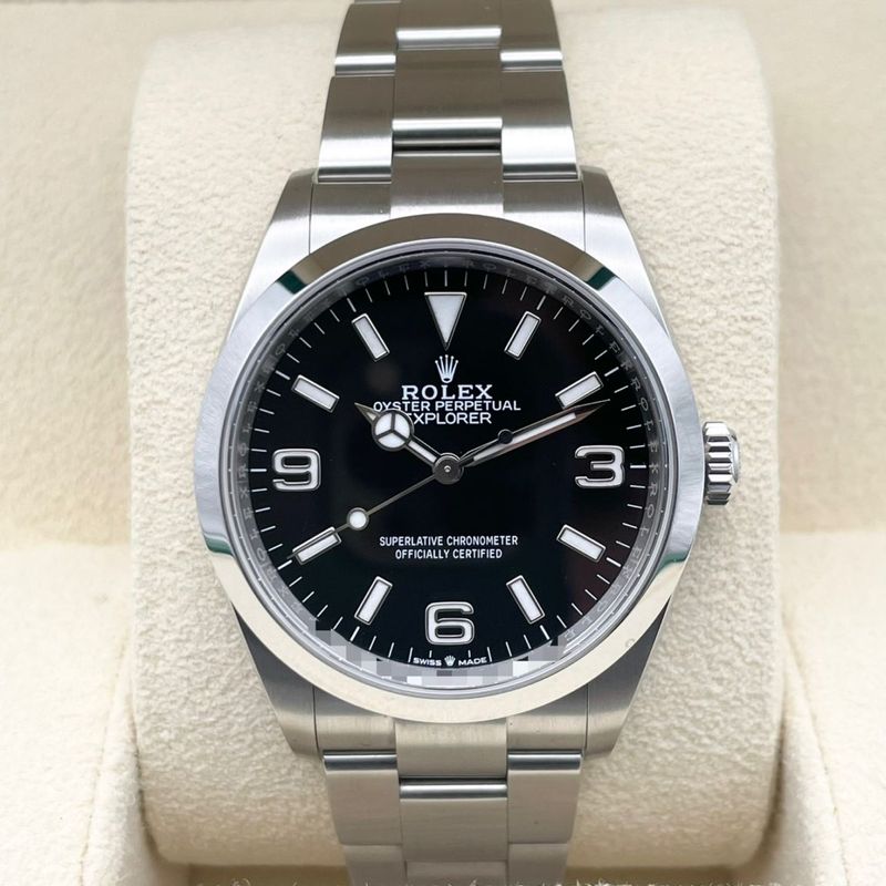 ロレックス エクスプローラー 124270 ブラック 36mm