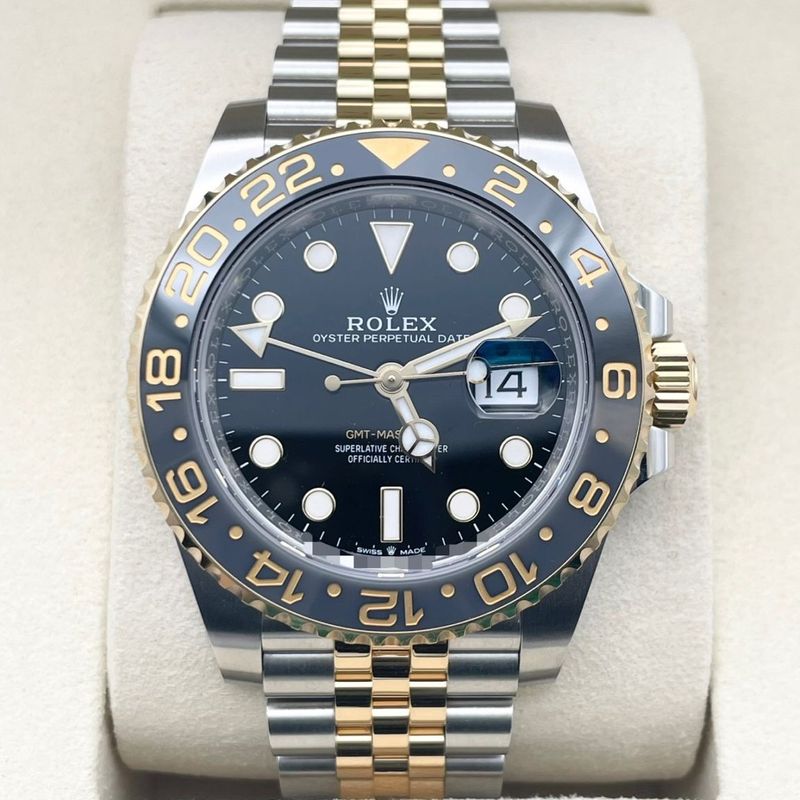 ROLEXジュビリーブレス② ロレックス GMTマスターII 126718GRNR イエローゴールド