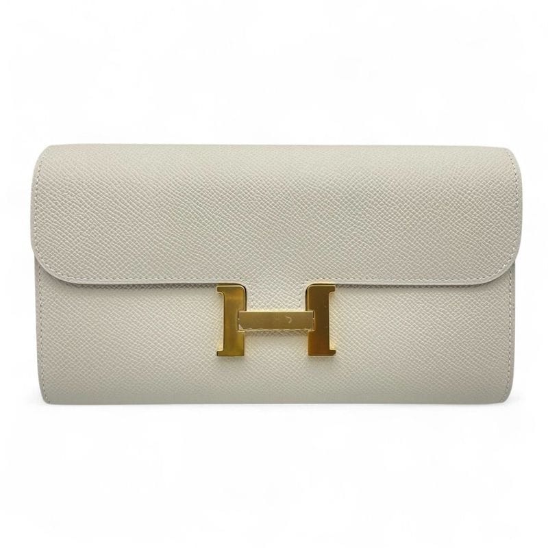 エルメス コンスタンスロングトゥーゴー ナタ エプソン ゴールド金具 K刻印