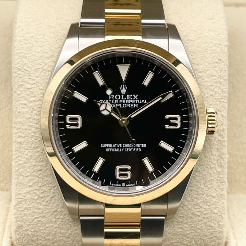 ロレックス エクスプローラーI 124273 ブラック 36mm