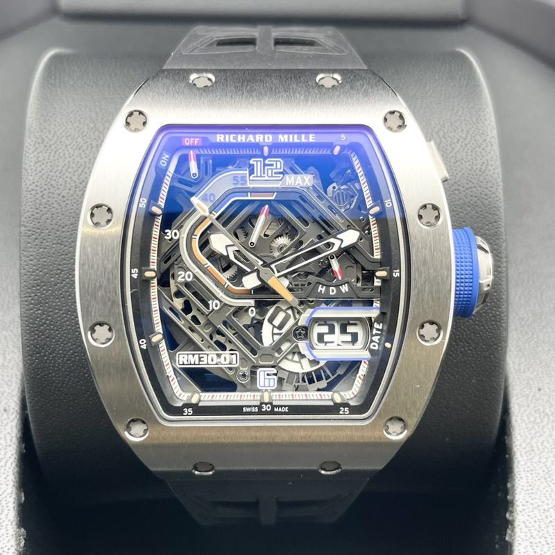 リシャールミル RM30-01 スケルトン 42mm×49.9mm