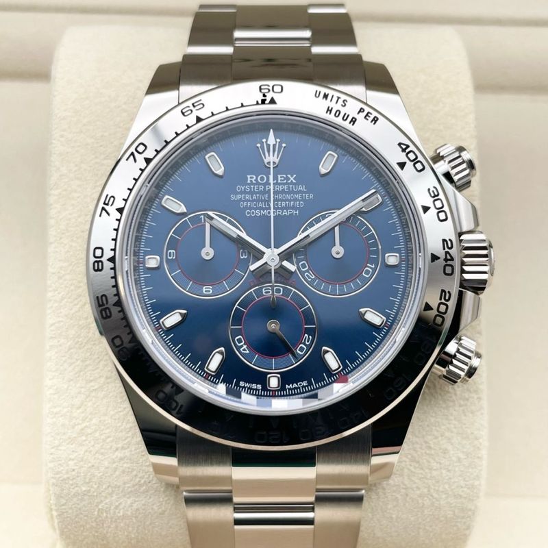 【希少な未使用品！】ロレックス デイトナ 116509 オイスターブレスレット ブルー