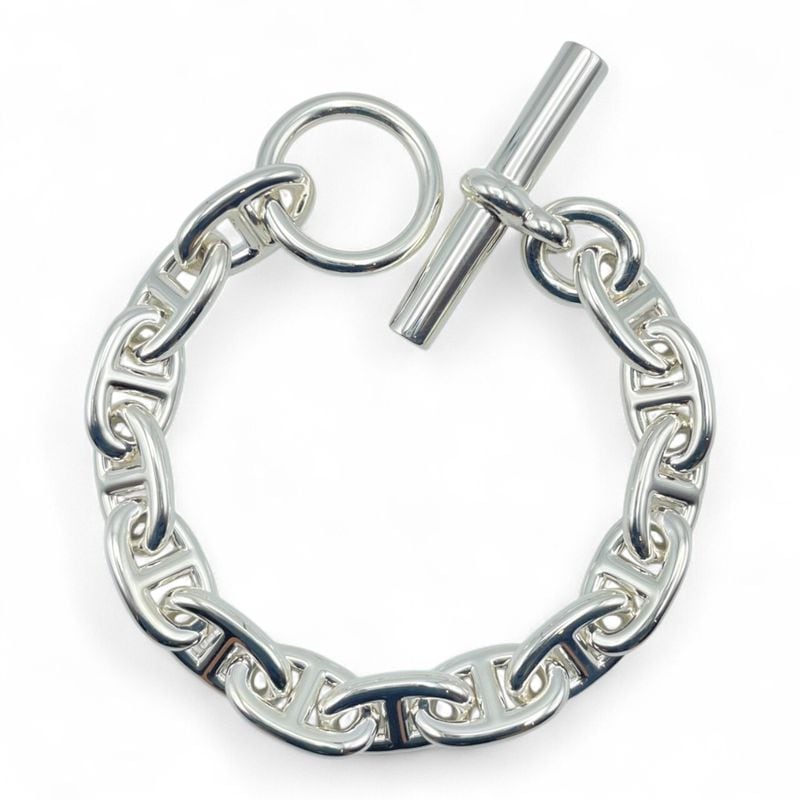 エルメス シェーヌ・ダンクル ブレスレット MM シルバー925 14コマ