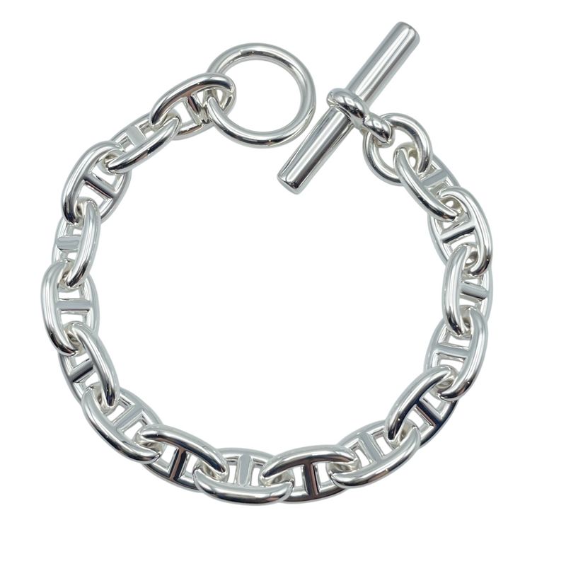エルメス シェーヌ・ダンクル ブレスレット MM シルバー925 16コマ