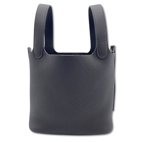 【新品未使用】HERMES ピコタンロック PMサイズ　エベンヌ　K刻印 新品未使用】HERMES ピコタンロック PMサイズ エベンヌ K刻印