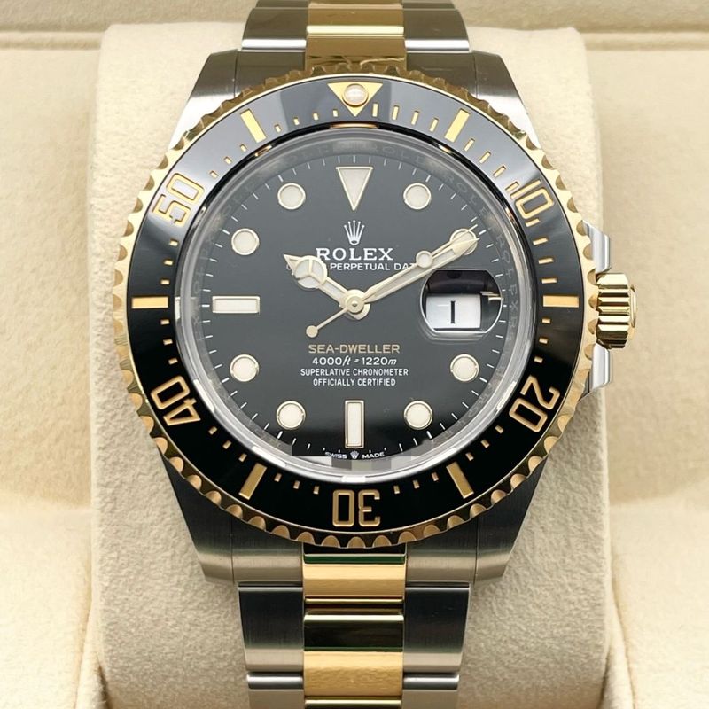 【新ギャラ付属！】ロレックス シードゥエラー 126603 ブラック 43mm