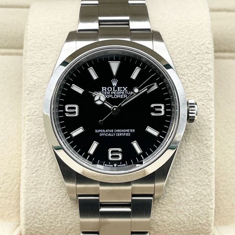 ロレックス エクスプローラー 124270 ブラック 36mm