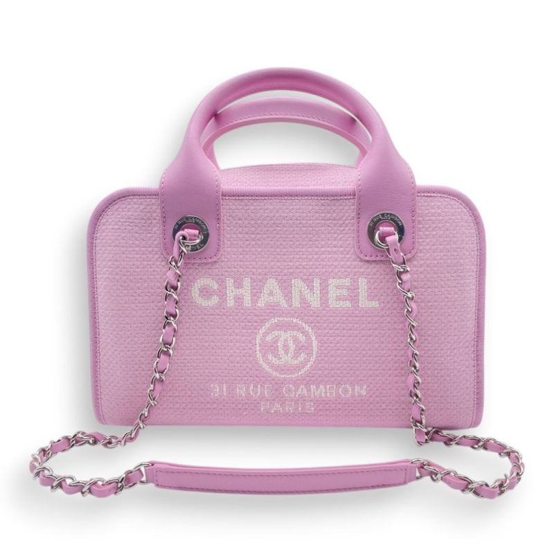 シャネル ココハンドル XS(24) ピンク キャビアスキン