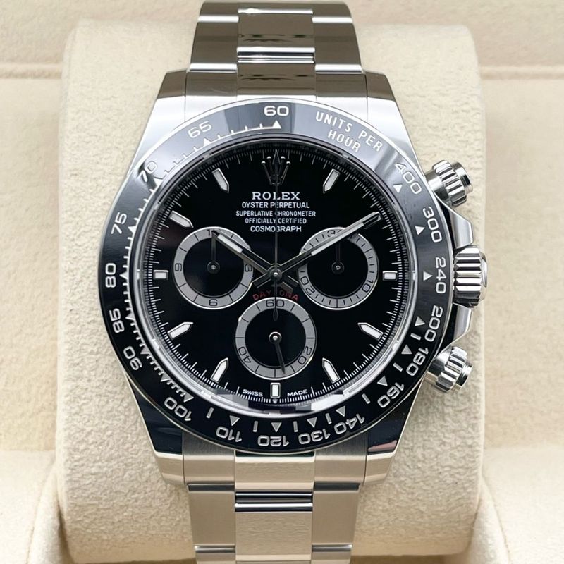 ロレックス デイトナ 126500LN ブラック ステンレススチール オイスターブレス 40mm