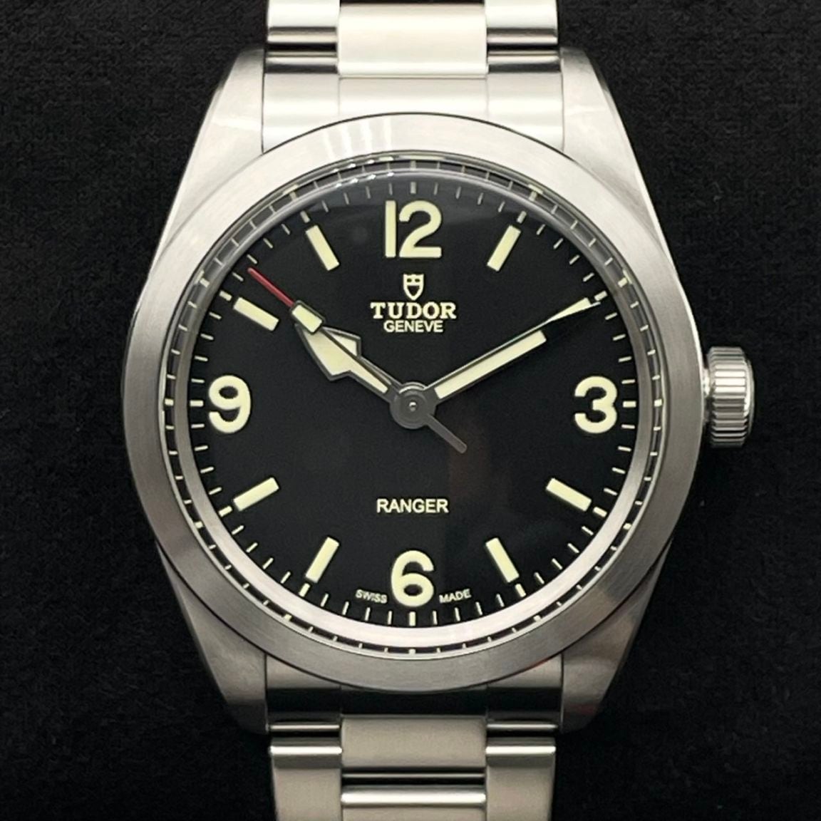 チューダー レンジャー M79950-0001 ブラック 39mm - ブランド品