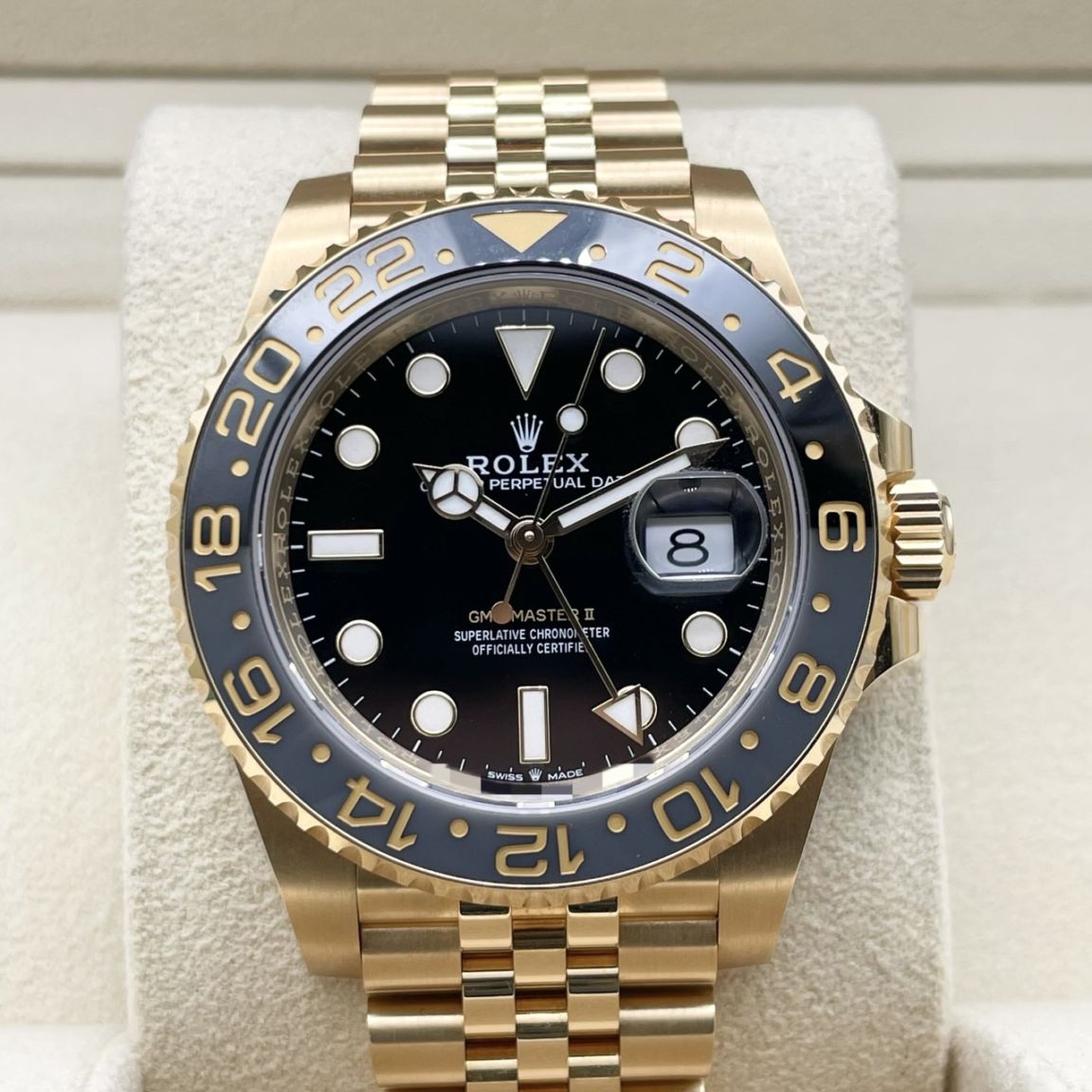 ロレックス GMT マスター Ⅱ ジュビリー ブレスレット ロレックス GMTマスターII 126718GRNR イエローゴールド