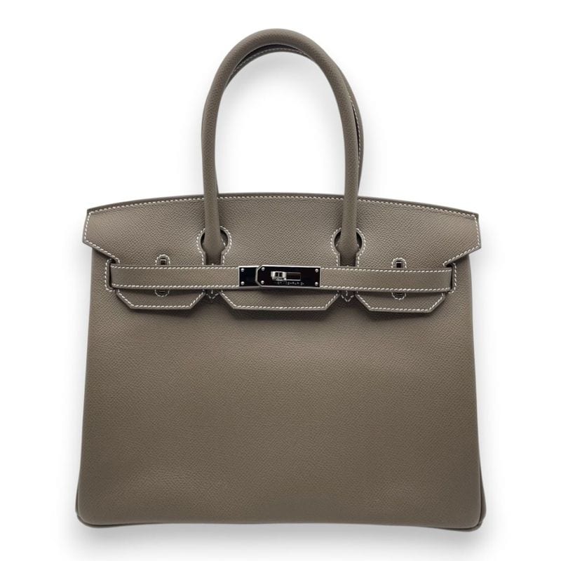 【美品】HERMES エルメス　バーキン30空箱 正方形 極美品】HERMES エルメス バーキン30空箱 正方形 包装4枚付き 極美