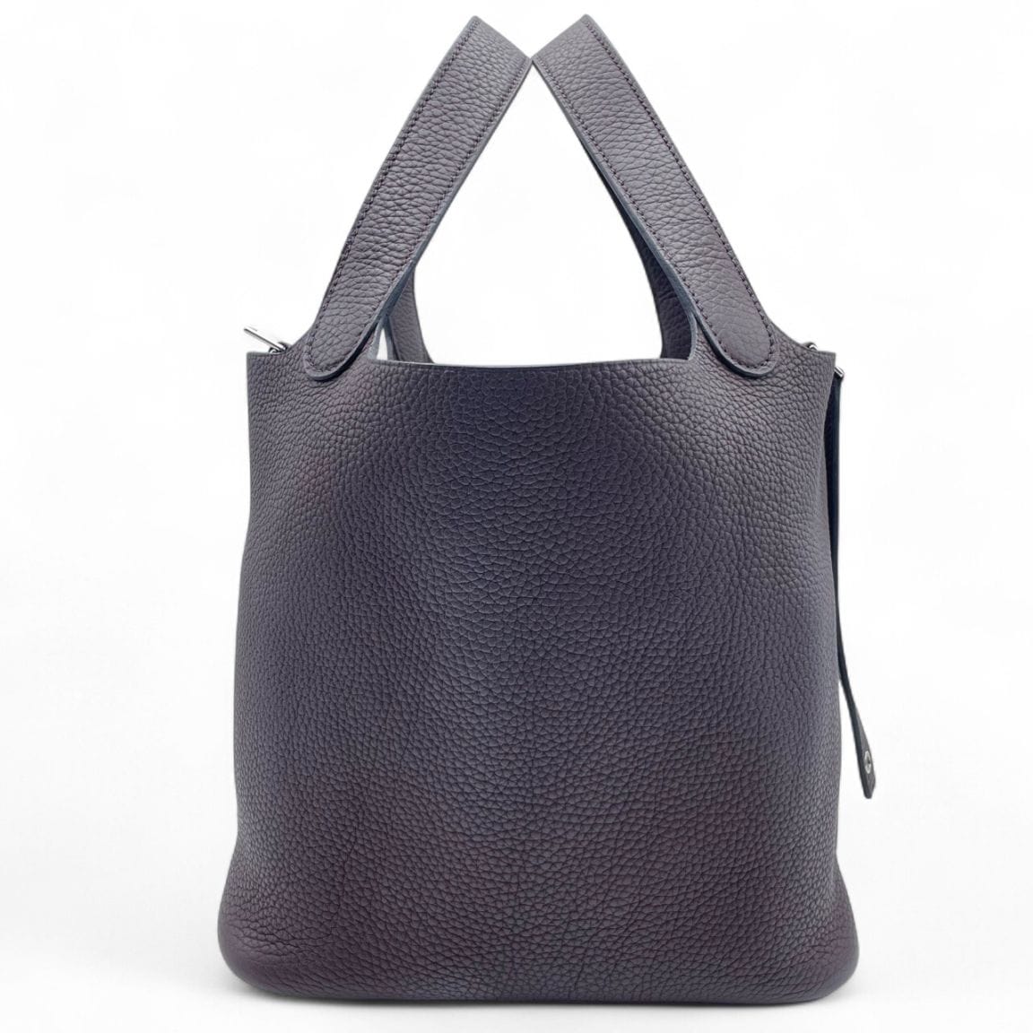 HERMES エルメス ピコタンロックMM ルージュセリエ ゴールド金具U刻印