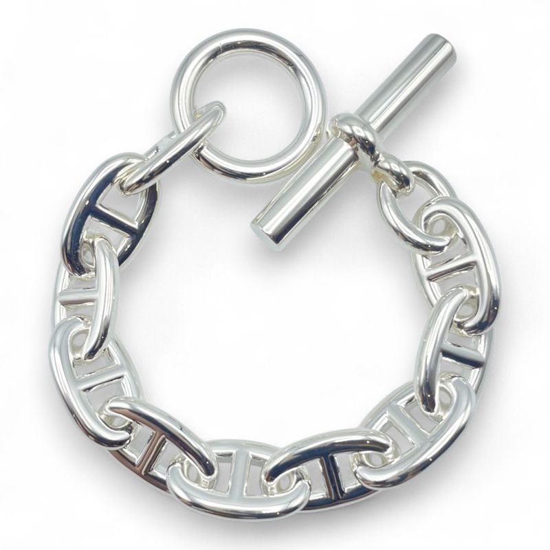 エルメス シェーヌ・ダンクル ブレスレット TGM シルバー925 10コマ