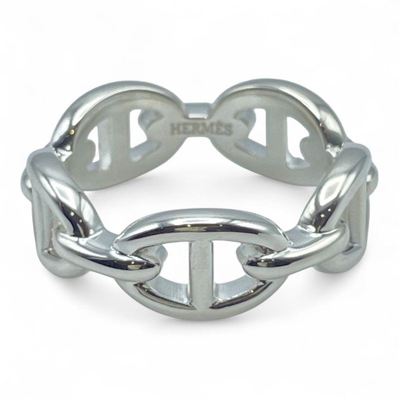 エルメス シェーヌ・ダンクル アンシェネリング PM 55 シルバー925 15号