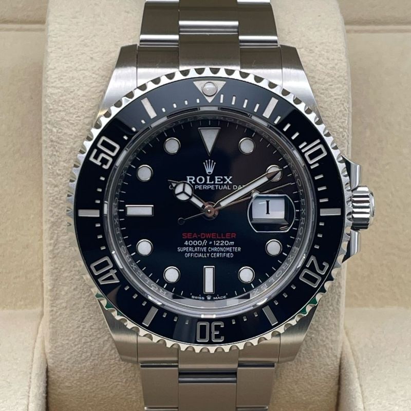 ロレックス シードゥエラー 126600 ブラック オイスターブレスレット 43mm