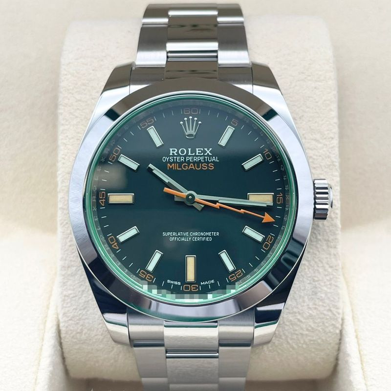 ロレックス ミルガウス 116400GV ブラック 40mm 