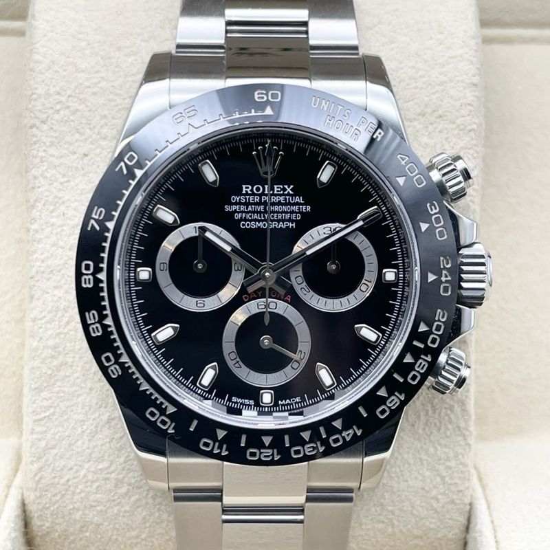 【23年9月新ギャラ！】ロレックス デイトナ 116500LN ブラック オイスターブレスレット 40mm