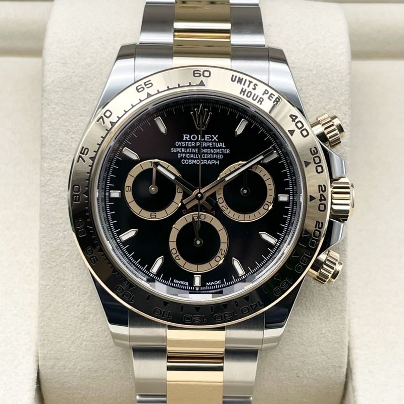 【25年7月ギャラ！】ロレックス デイトナ 126503 ブラック＆ゴールデン 40mm