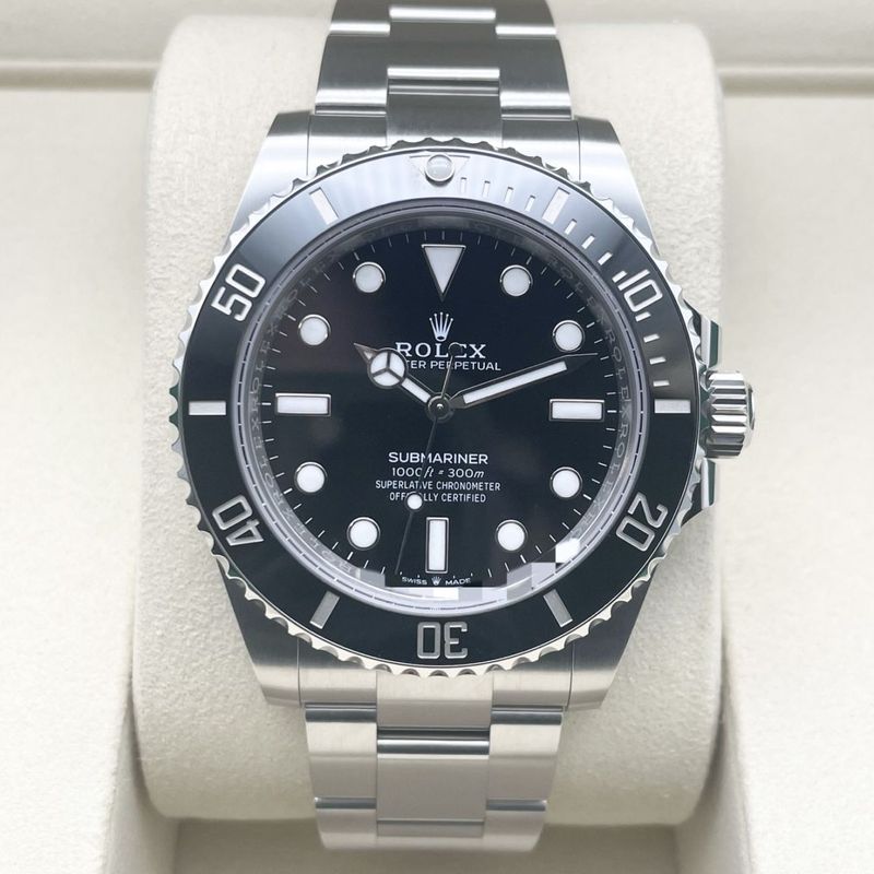 ロレックス サブマリーナノンデイト 114060 ブラック 40mm ステンレス