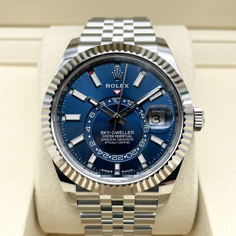 ロレックス スカイドゥエラー 336934 ブルー ジュビリーブレスレット 42mm