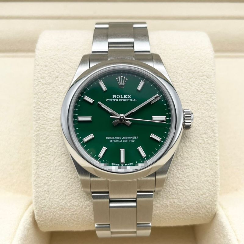 ロレックス オイスターパーペチュアル 277200 グリーン 31ミリ
