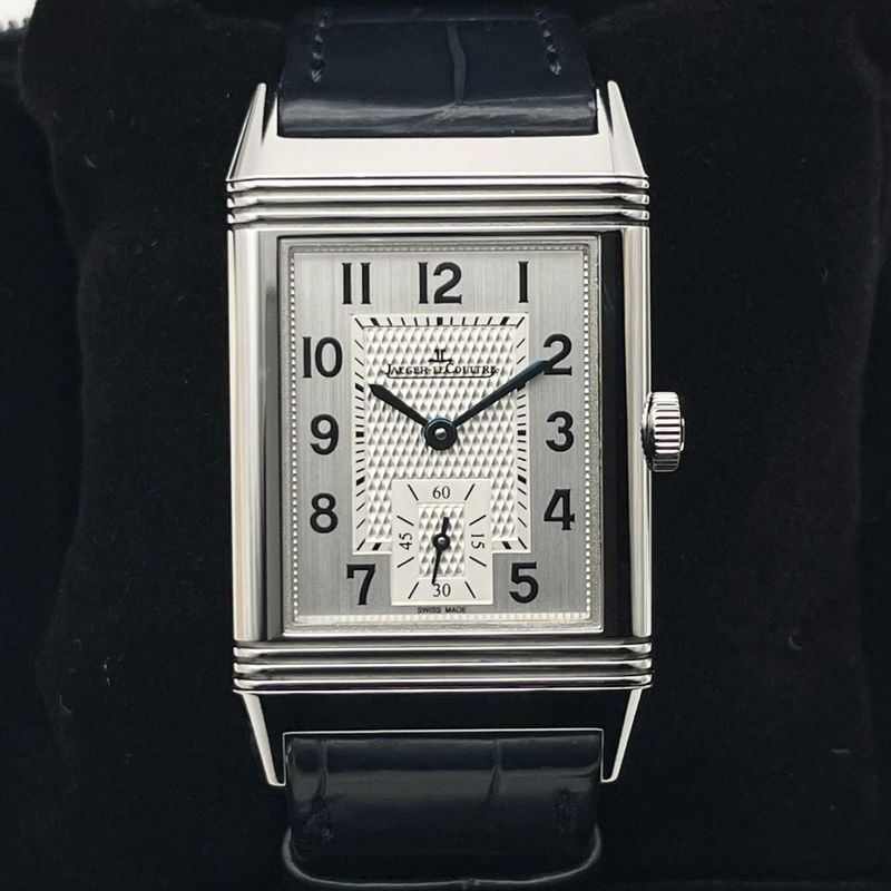 ジャガールクルト レベルソ クラシック ミディアム スモールセコンド Q2438520 ステンレススチール  42.9mm×25.5mm