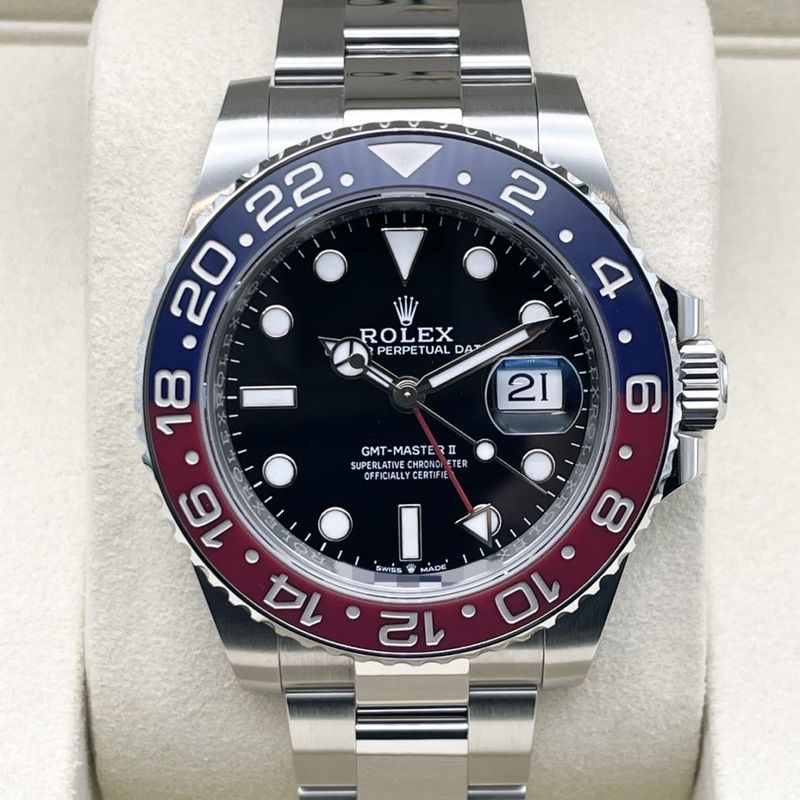 ロレックス GMTマスターII 126710BLRO ブラック オイスターブレスレット   40mm