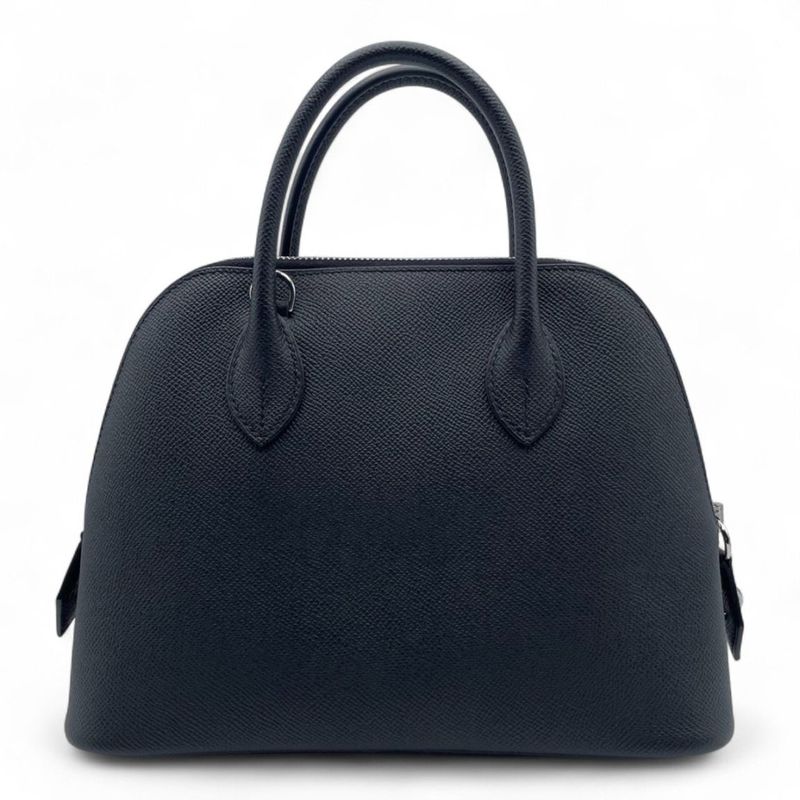 エルメス ボリード1923 25 ノワール エプソン シルバー金具 K刻印