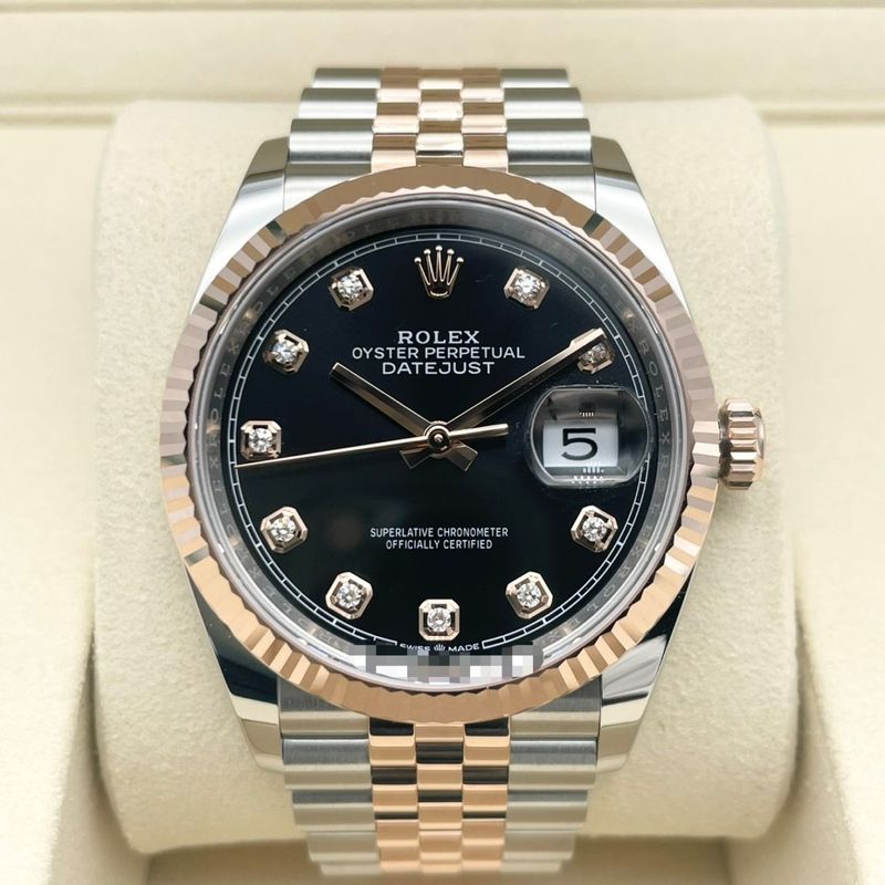 ロレックス デイトジャスト 126231G ブラック ジュビリーブレス 36mm