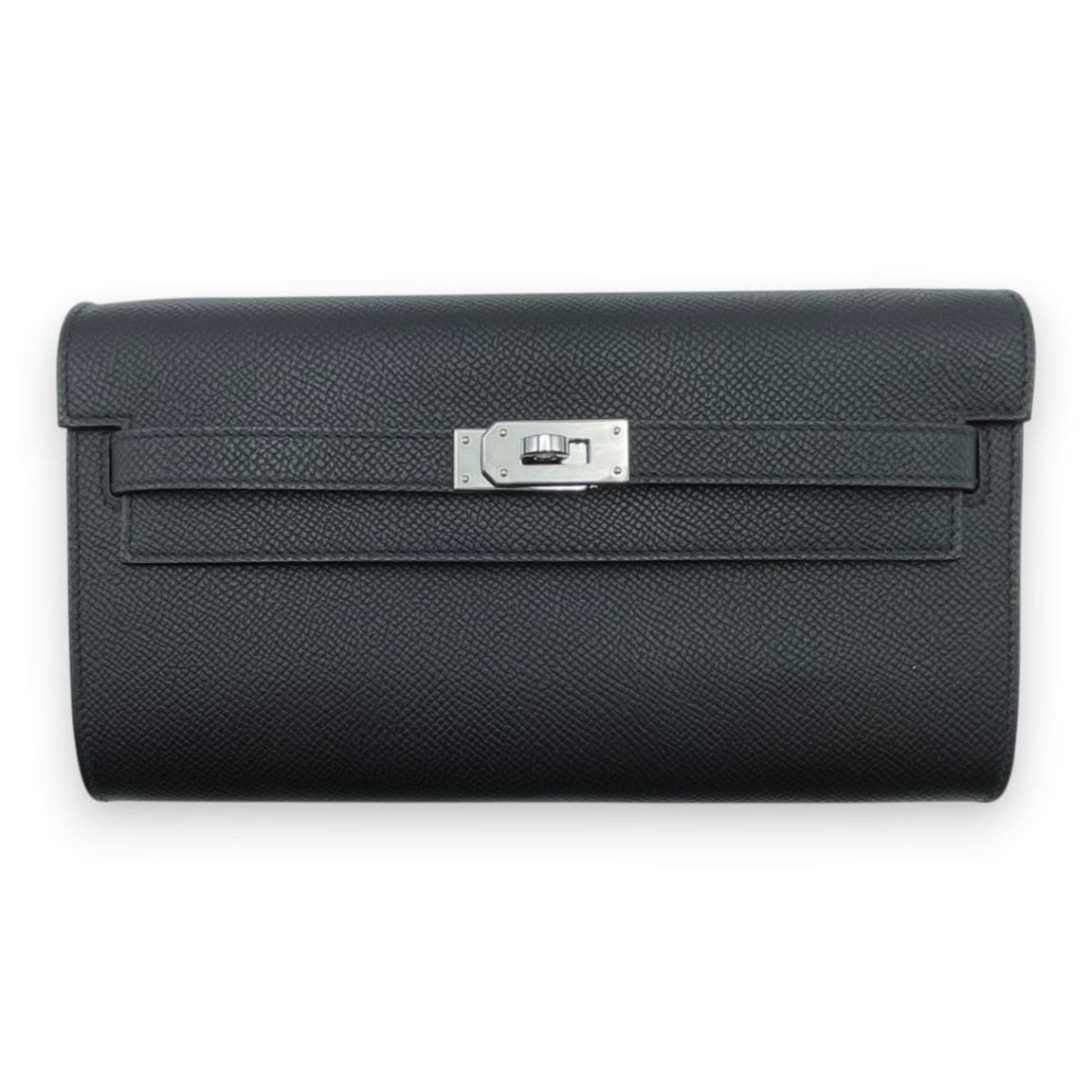 エルメス　ケリーベルト　ブラック　シルバー金具　新品未使用　K刻印 エルメス ケリーベルト ブラック/シルバー金具 エプソン K刻印 HERMES