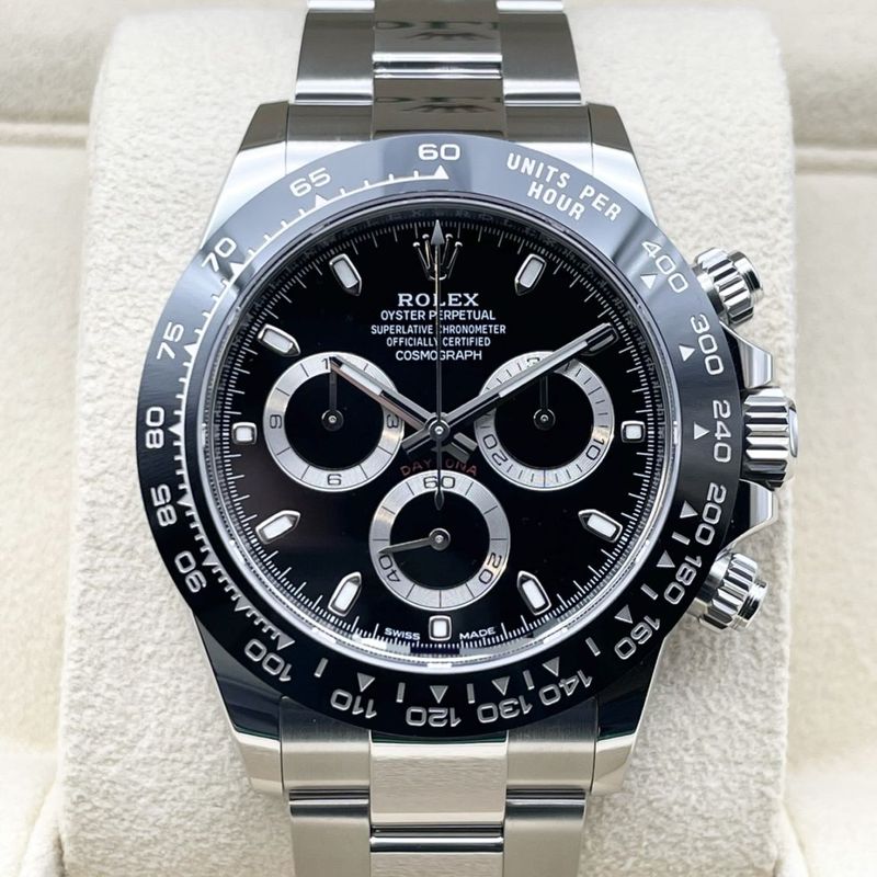 【新ギャラ付属！】ロレックス デイトナ 116500LN ブラック オイスターブレスレット 40mm