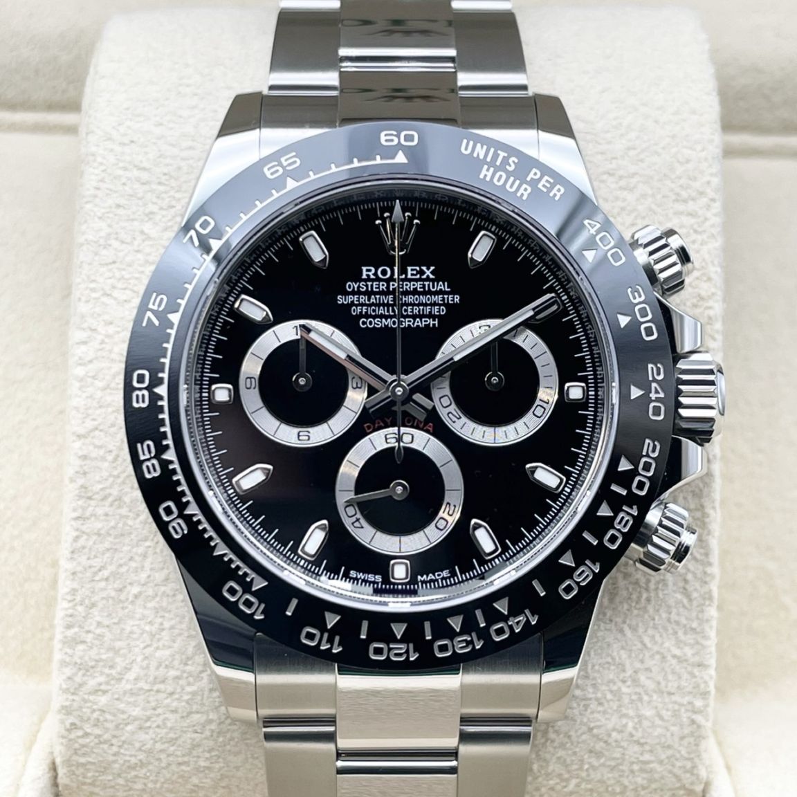 新ギャラ付属！】ロレックス デイトナ 116500LN ブラック オイスター