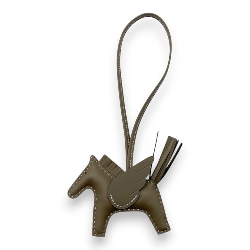 エルメス ペガサスチャーム PM エトゥープ K刻印