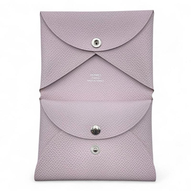 エルメス カルヴィ デュオ モーヴペール エプソン シルバー金具 B刻印