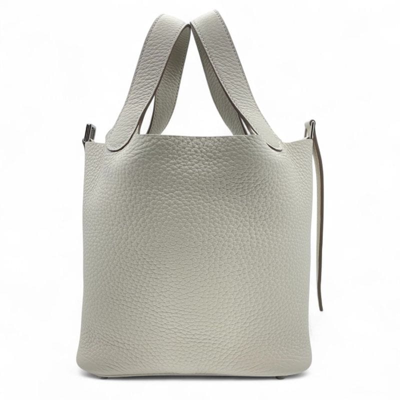 エルメス ピコタンロック PM クレ トリヨンクレマンス シルバー金具 K刻印