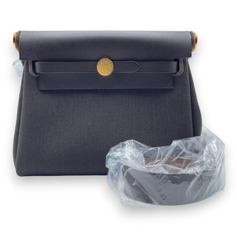 エルメス エールバッグ ジップ ミニ 20 エクリュ/フォーヴ トワル