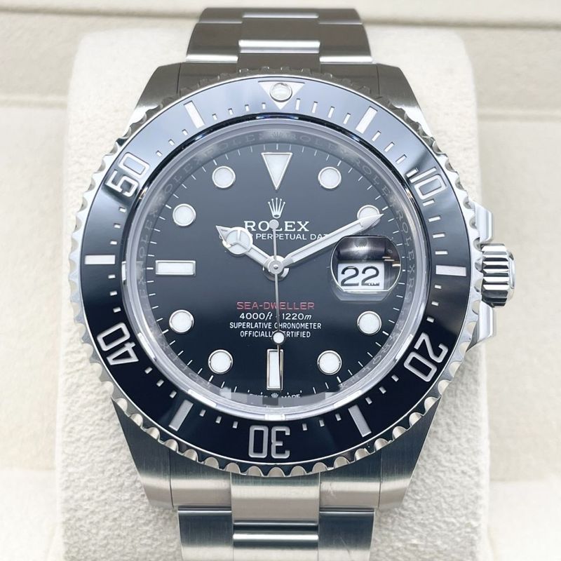 ロレックス シードゥエラー 126600 ブラック オイスターブレスレット 43mm