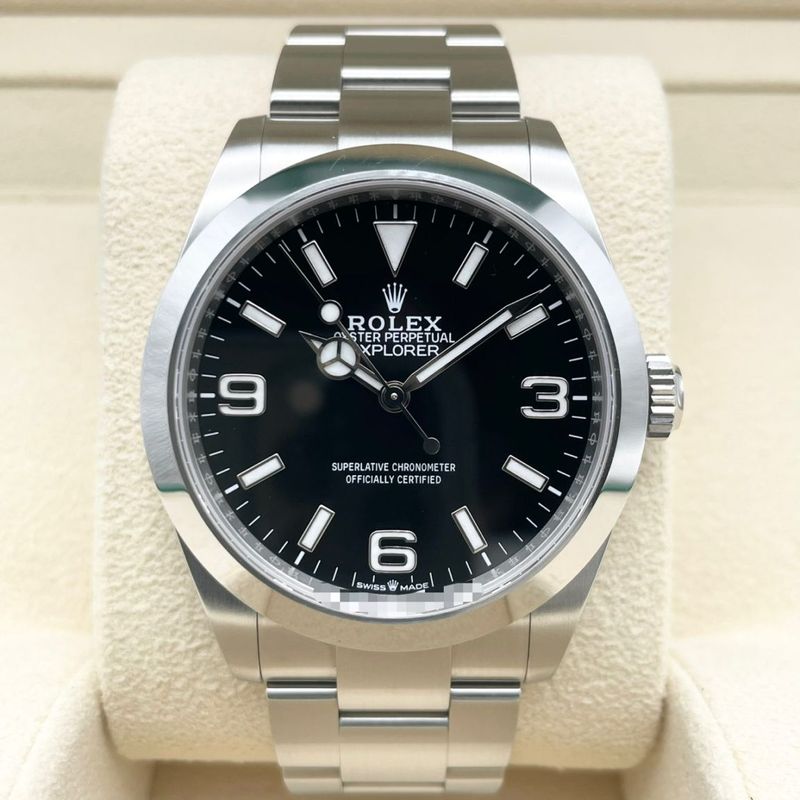 ロレックス エクスプローラー 224270 ブラック ステンレススチール 40mm