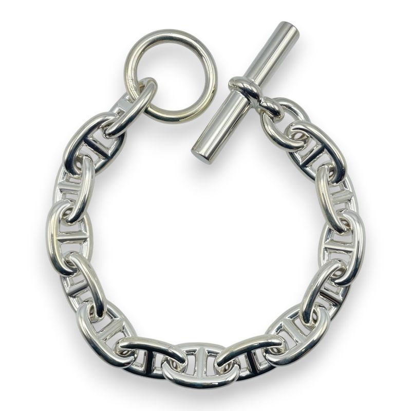 エルメス シェーヌ・ダンクル ブレスレット MM シルバー925 14コマ